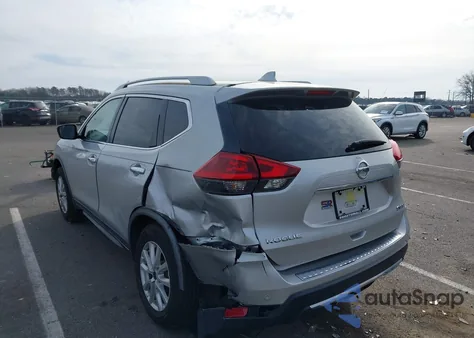 2020 Nissan Rogue Sv Intelligent Awd из США, поврежденный, VIN JN8AT2MV7LW113687